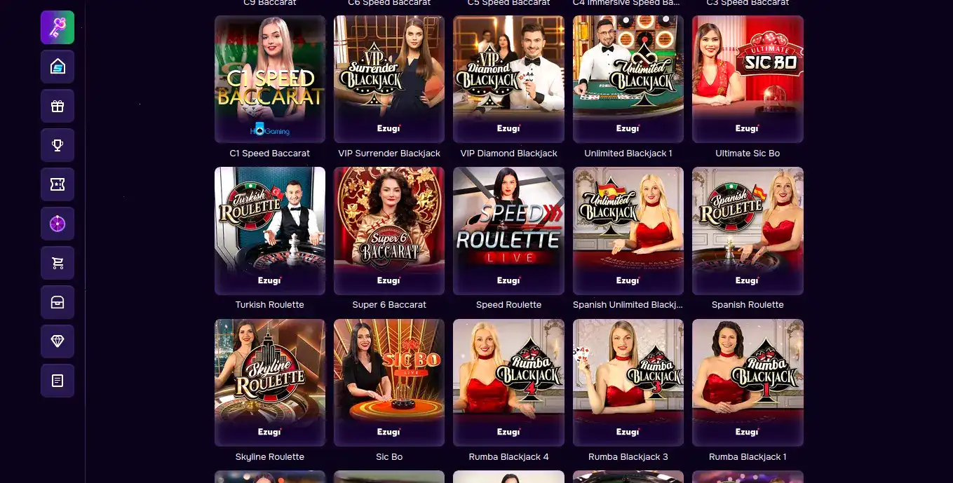 Коллекция игровых автоматов в казино Золотой Арбуз